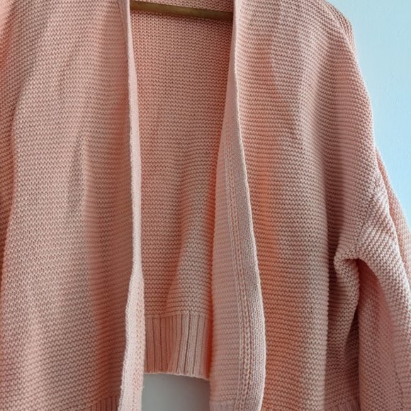 Wild Fable Peach Knit Batwing Cardigan Size XXL - Picture 4 of 9